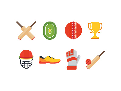 Cricket Bat And Ball Designs Themes Templates And Downloadable Graphic Elements On Dribbble