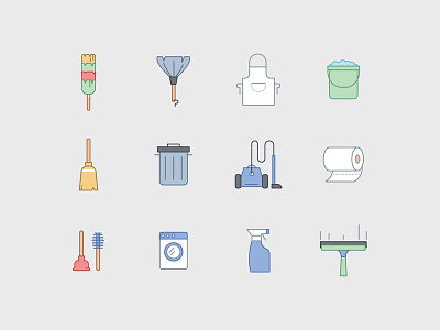 Cleaning Icons