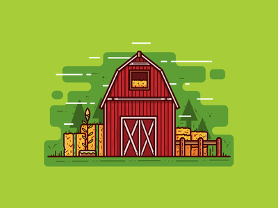 Barn ranch yard agriculture farming wooden house farm barn