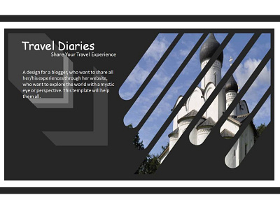 Travel the World - Template art illustration presentation design presentation template template webdesign webpage design