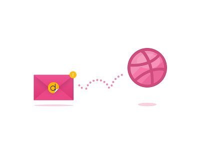 Thank You dribbble flat graphic illustration thank you