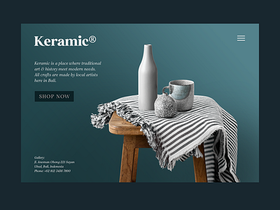 Keramic Web Experiment