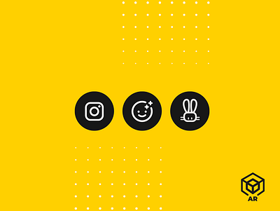 Instagram filter series - Takeit app augmented reality augmentedreality facebook filter icon instagram
