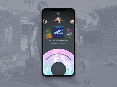 Music App app brand design inspiration logo music navigation ui ux