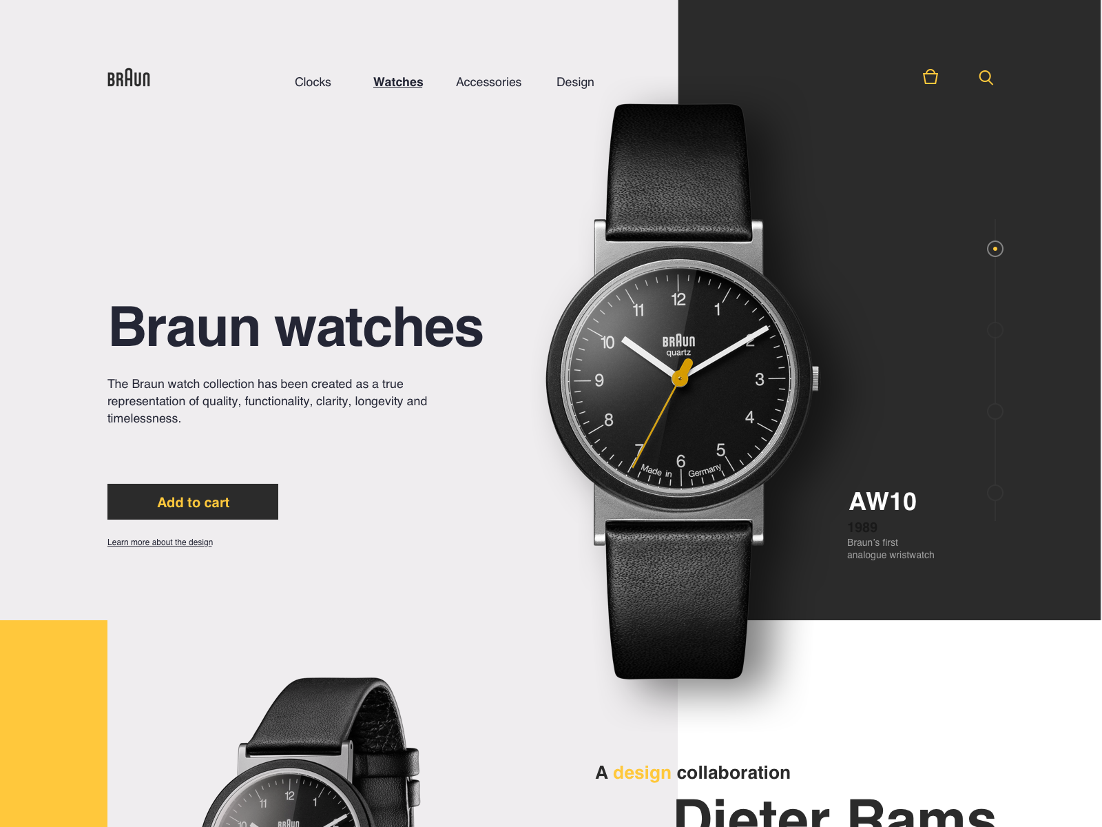 dieter rams watch design