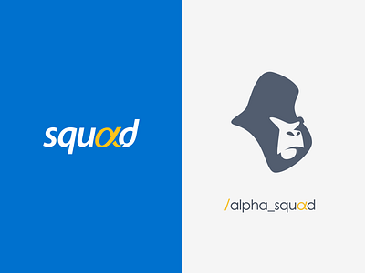 Alpha Squad - Logotype alpha brand branding lider logo logodesign logotype squad vector walmart