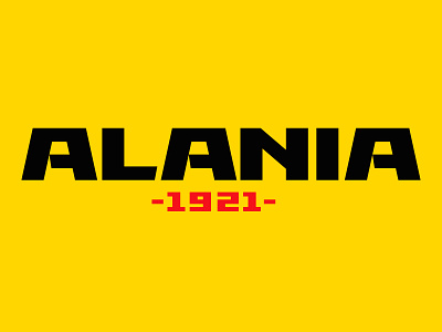 Alania FC | Lettering