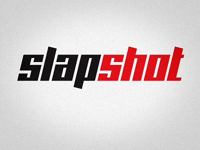 Sports shop "Slapshot" ice hockey letter lettering slapshot sport sportbranding sportlogo