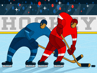 Hockey illustration