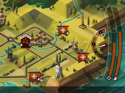 UI for Peace Conflict Game