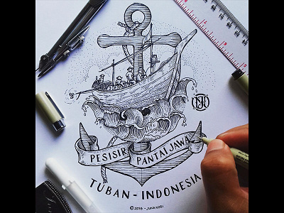 ARTWORK PESISIR TUBAN artwork illustration