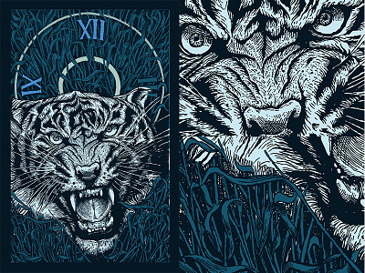 Your Time, Your Tiger artwork illustration