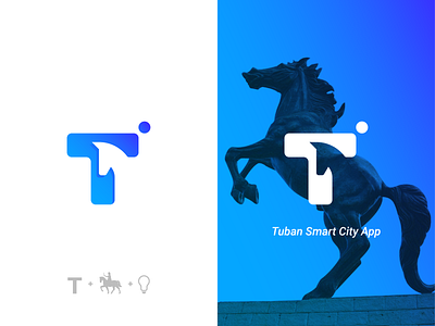 Tuban Smartcity Logo app branding design flat icon logo tuban ui ux web website