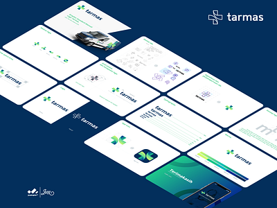 Logo : TARMAS app branding design flat icon logo logodesign minimal ui ux web website