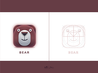 App Icon : Bear logo 3d app logo 3d logo app app icon beer design icon icon apps logo logo app logo design love ui ux web