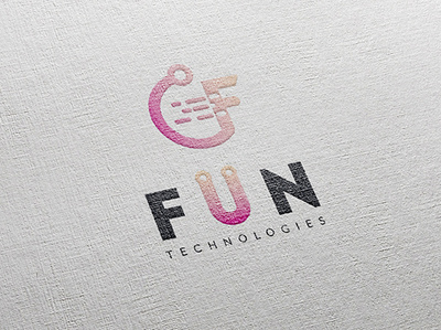 Fun tech logo design