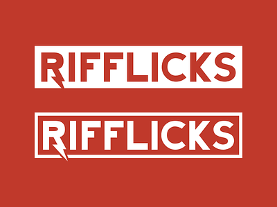 Rifflicks updated logo logo music storm