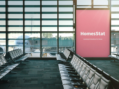 HomesStat® Branding billboard branding design logo