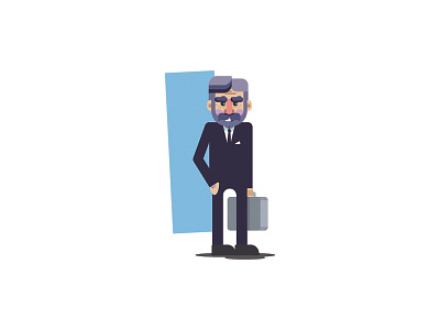 Bussinessman. character characterdesign design dribbble icons illustration illustrator vector vectorart