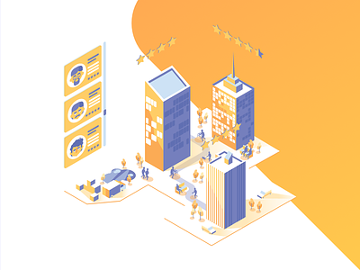 GladAge Fifth Illustration brand style guide brandbook mark bright color combinations building illustration care services icon design exploration font family selection ico logotype ios mobile application logo design token branding visual identity