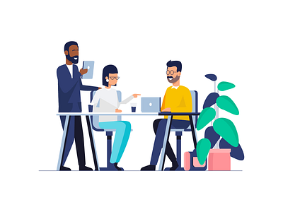 Teamwork & Startup Illustrations