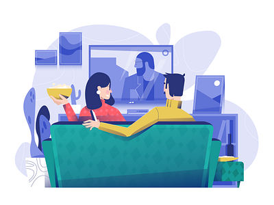 Time to relax by Gytis Jonaitis for Flair Digital on Dribbble