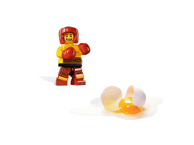 Eggbeater creative eggs lego minimalist photoshop