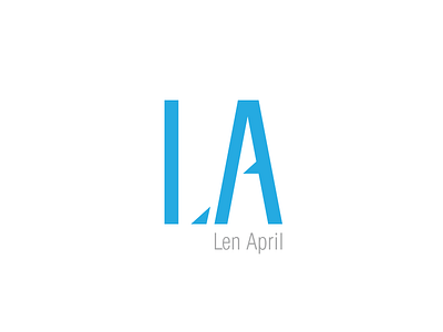 LA Logo branding logo logo design vector