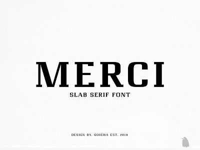 Merci /// Slab Serif corporate elegant fashion font geometric headline merci serif slab slab font slab serif strong typeface typography