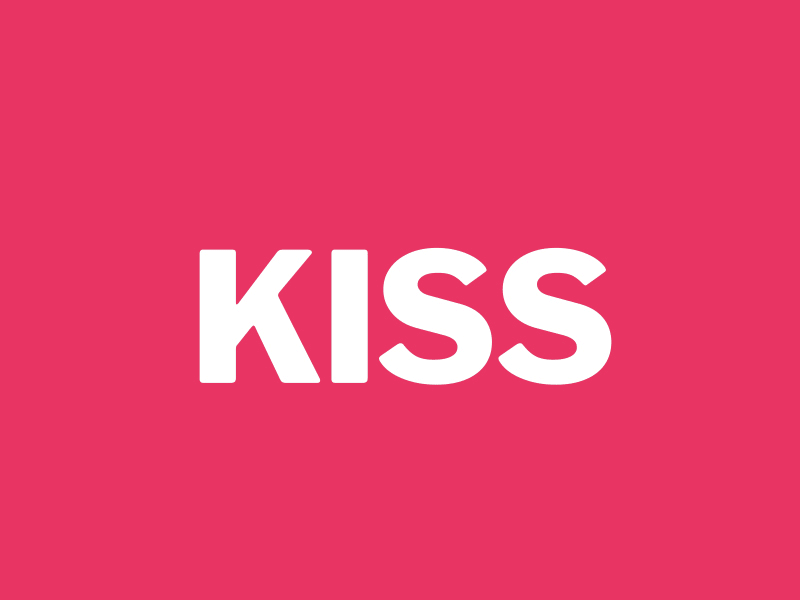 Valentines Day Kisses - Animated Text aftereffects animated type animatedgif animation animator best shot design dribbble heart hello kiss love motion pixflow premiere pro templates title typography valentine valentines day