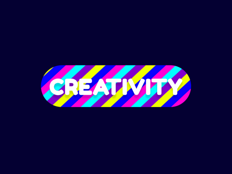 Create Typography - Colorful Animated Text by Pixflow on Dribbble