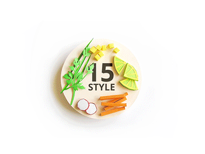 TypoKing animation art paper pixflow presentation stop motion typography vegetable