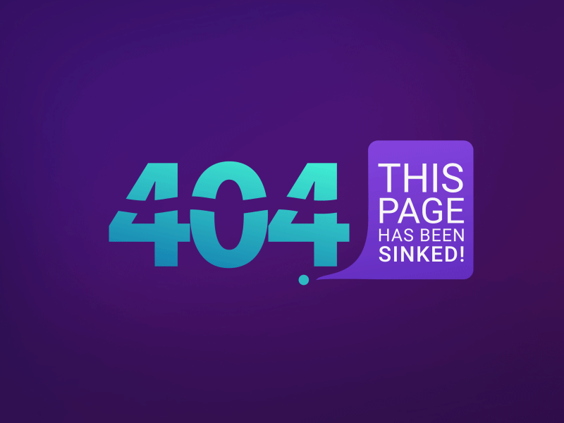 404 Not Found animation broadcasting font kinetic logo minimal motion pixflow text typography ui ux
