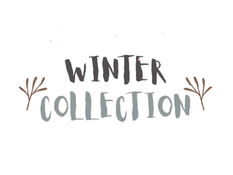 Winter Collection animation app application branding collection design infinity tool logo motion off pixflow sale title typography ui ux web web design website winter collection