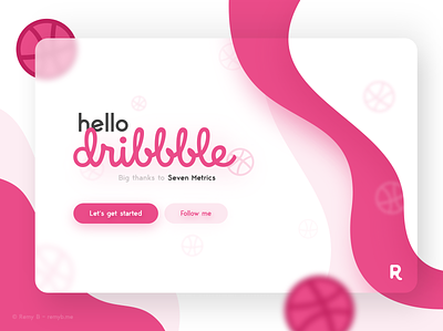 Hello Dribbble! debut debute debutshot design flat ui ux vector web web design webdesign website website design