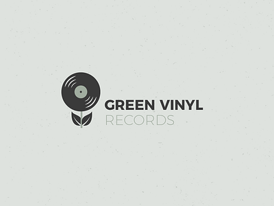 Greenvinyl branding identity logo