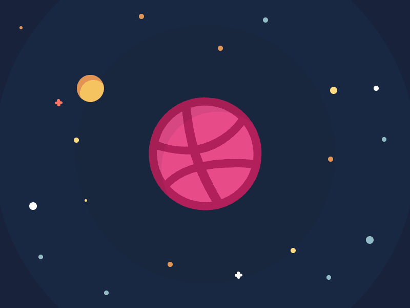 Want to gravitate ? 2 Dribbbles invites ! join dribbble dribbble invites planet dribbble gravitate
