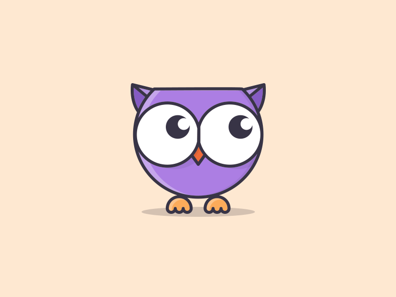 Cute Owl Solo cute character cute owl halloween halloween icons