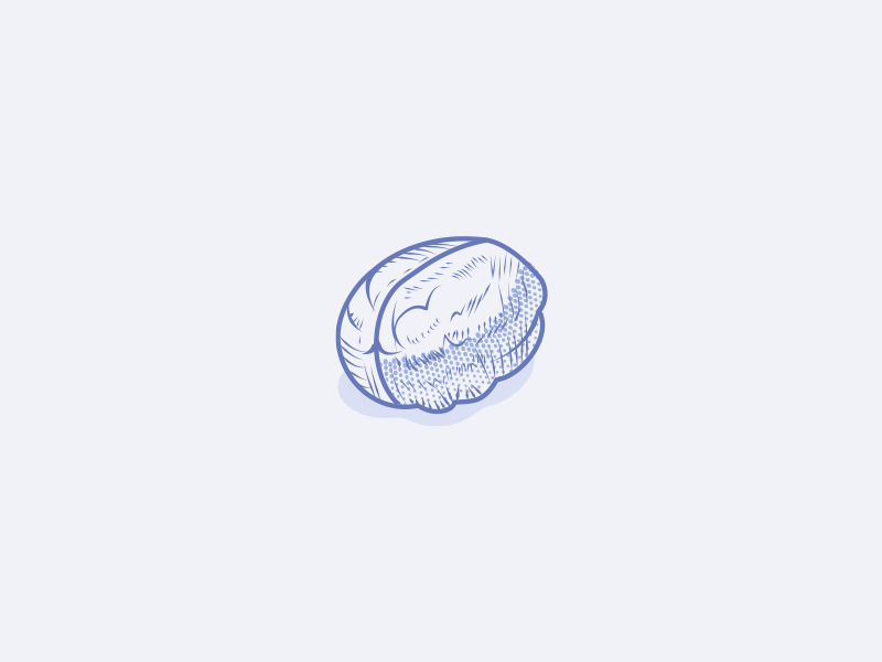 Veggie Food Icons : Walnut