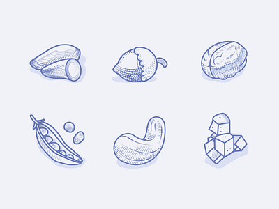 Veggie Food Icons 2