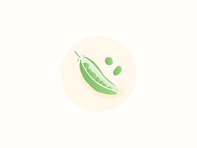 Veggie Food Icons :  Peas