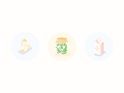 Veggie Food Icons (flat serie)