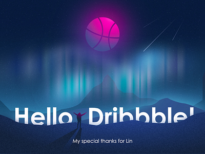 Hello, Dribbble！