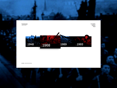 Protest Songs animation czechia interface design the czech republic web web design