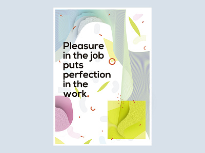 abstract poster modern poster print design