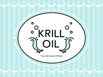 Krill Oil label