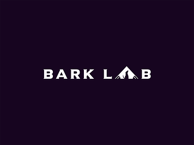 Bark Lab brand branding design dog graphic graphic design label logo packaging design vector