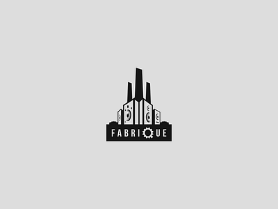 Fabrique brand branding design factory graphic graphic design illustration logo music night club party