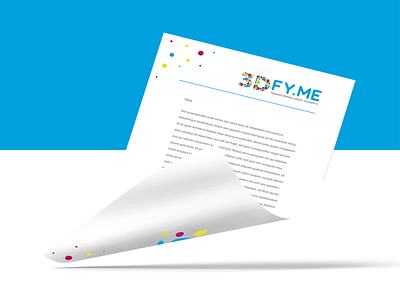 3Dfyme 3d 3dprint brand branding business color design graphic graphic design grid logo stationary technology vector