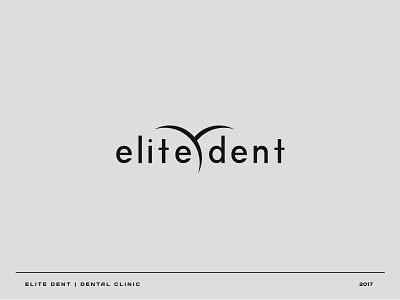 Elite Dent brand branding care dental dental care design graphic graphic design logo teeth vector